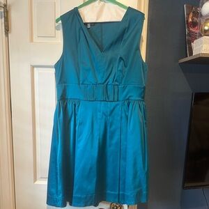 Trashy Diva Blue V-Neck Sundress Mini